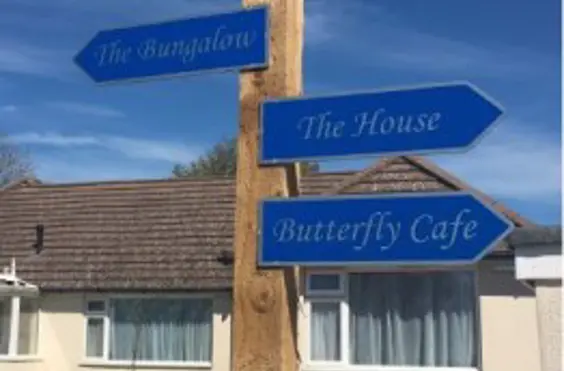 Abbey Lodge - outside view of care home